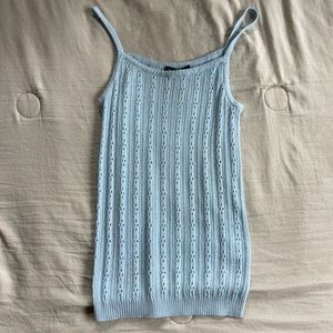Brandy Melville Eyelet Tank Top